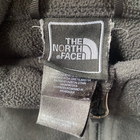⛔️Sold⛔️The North Face Black Full Zip Basic Casual Fleece Jacket Sz S - Picture 5 of 9
